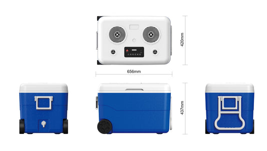Bluetooth Cooler - Blue
