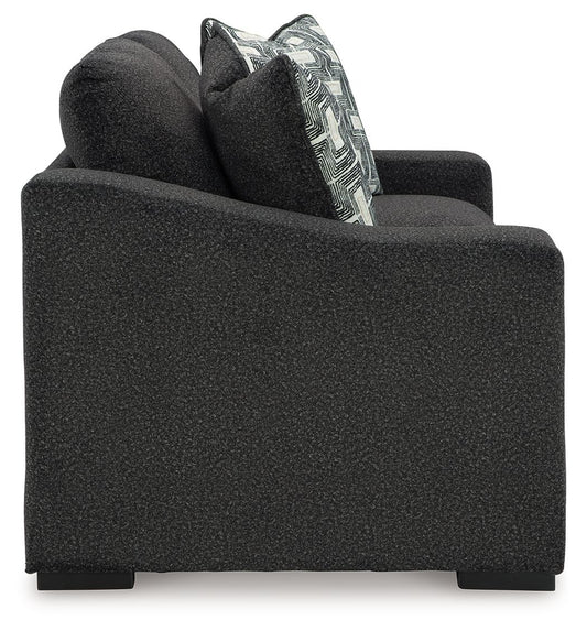 Wryenlynn - Loveseat - Onyx