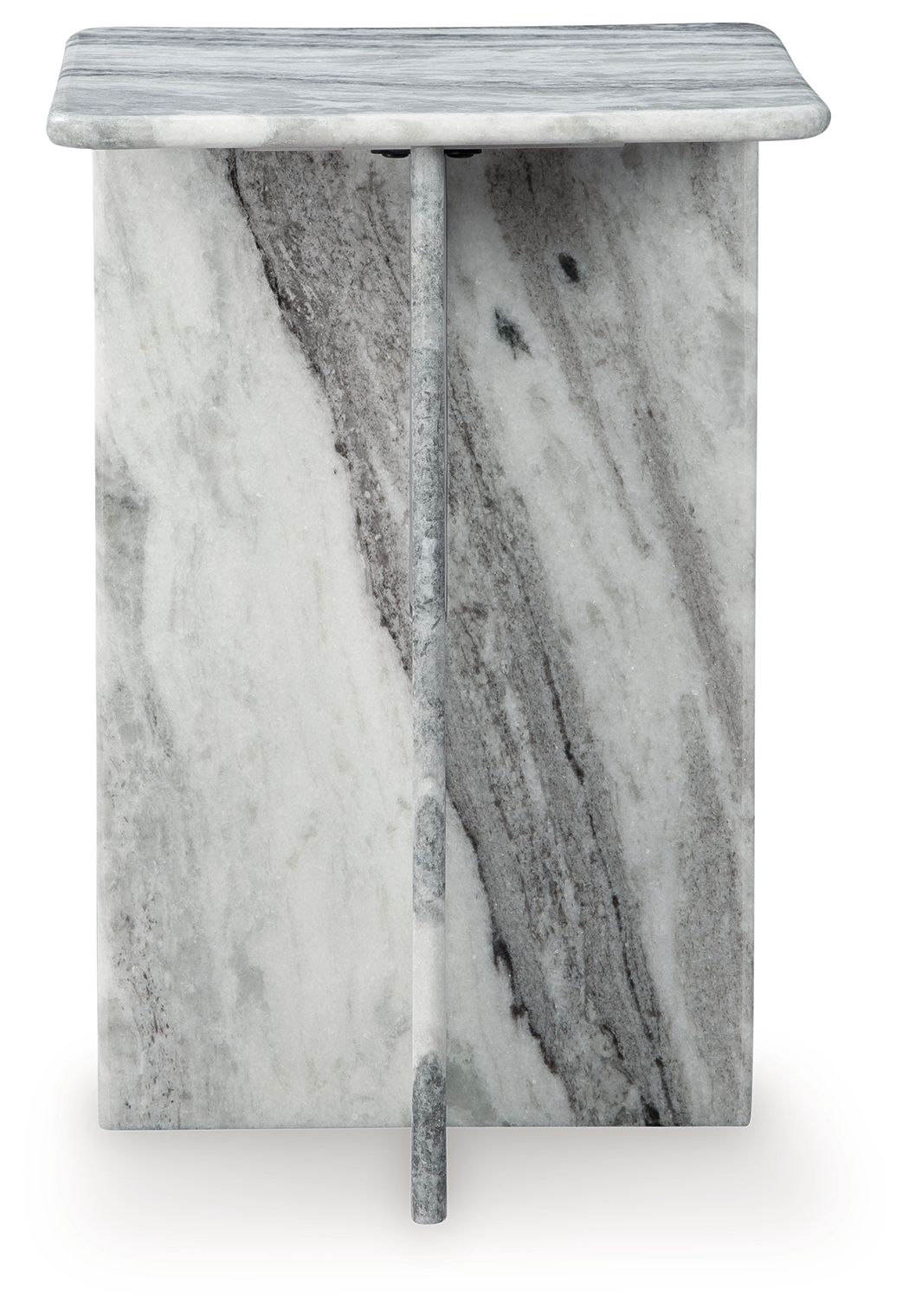 Keithwell - Square Accent Table - Gray