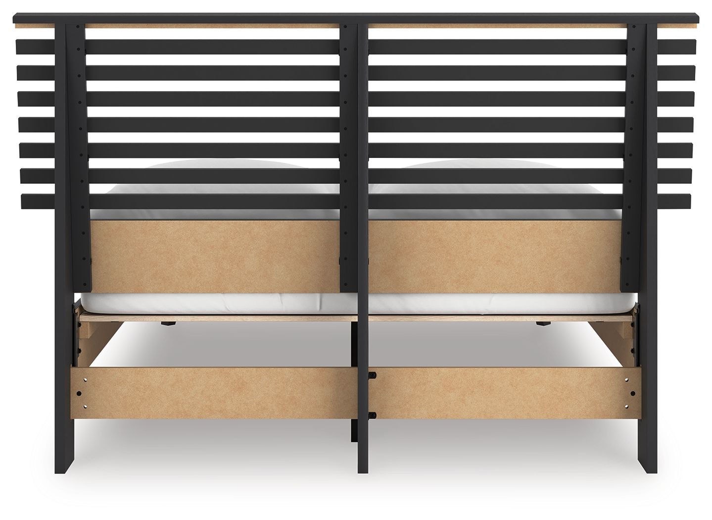 Danziar - Slat Panel Bed