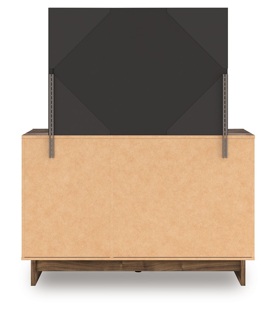 Chirason - Dresser And Mirror - Brown