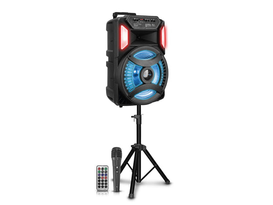15" Speaker 3000 Watts Bluetooth - Black