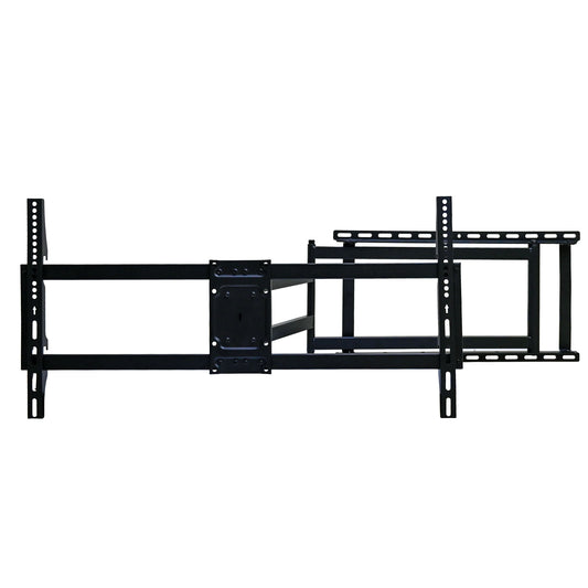 Full Motion TV Wall Mount Bracket For 40 120" TV Dual Arm Tilt & Swivel Vesa 800 X 400 Mm 132 Lbs Load - Black