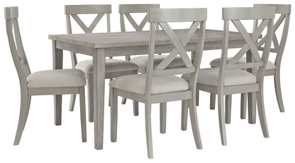 Parellen - Rectangular Dining Room Table - Gray