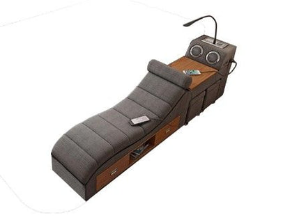 Lounge Bed Console - Dark Gray