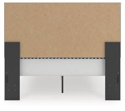 Zuraleus - Upholstered Panel Platform Storage Bed