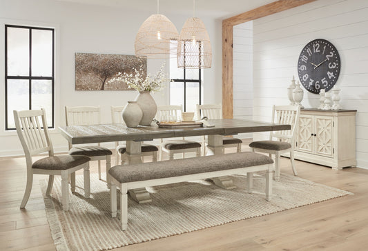 Bolanburg - Extension Dining Table - Brown / Beige