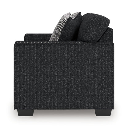 Jasmine Peaks - Loveseat - Coal
