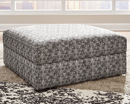 Kellway - Ottoman With Storage - Bisque
