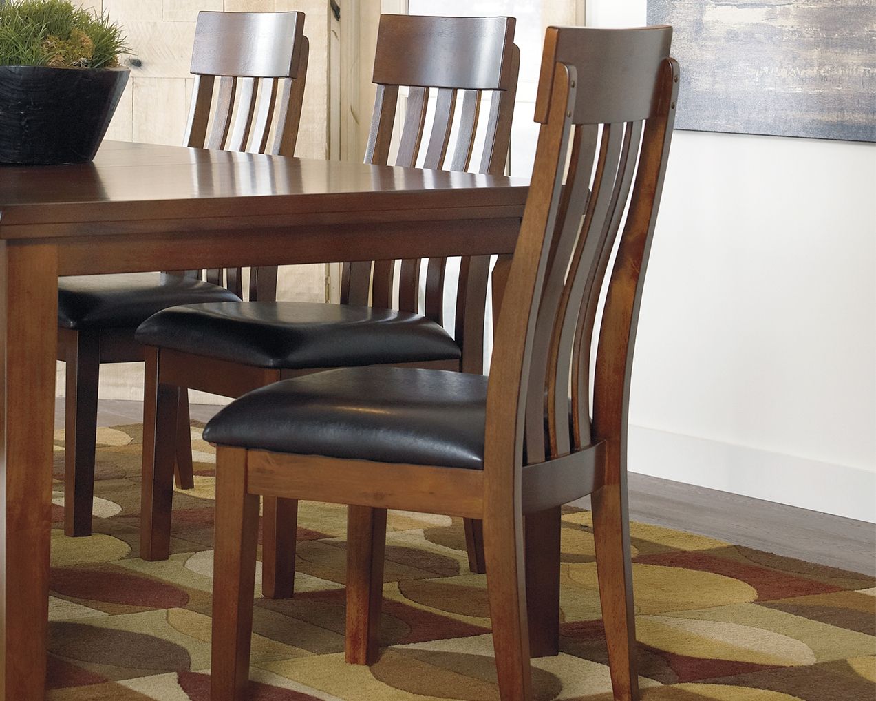 Ralene - Dining UPH Side Chair (Set of 2) - Medium Brown