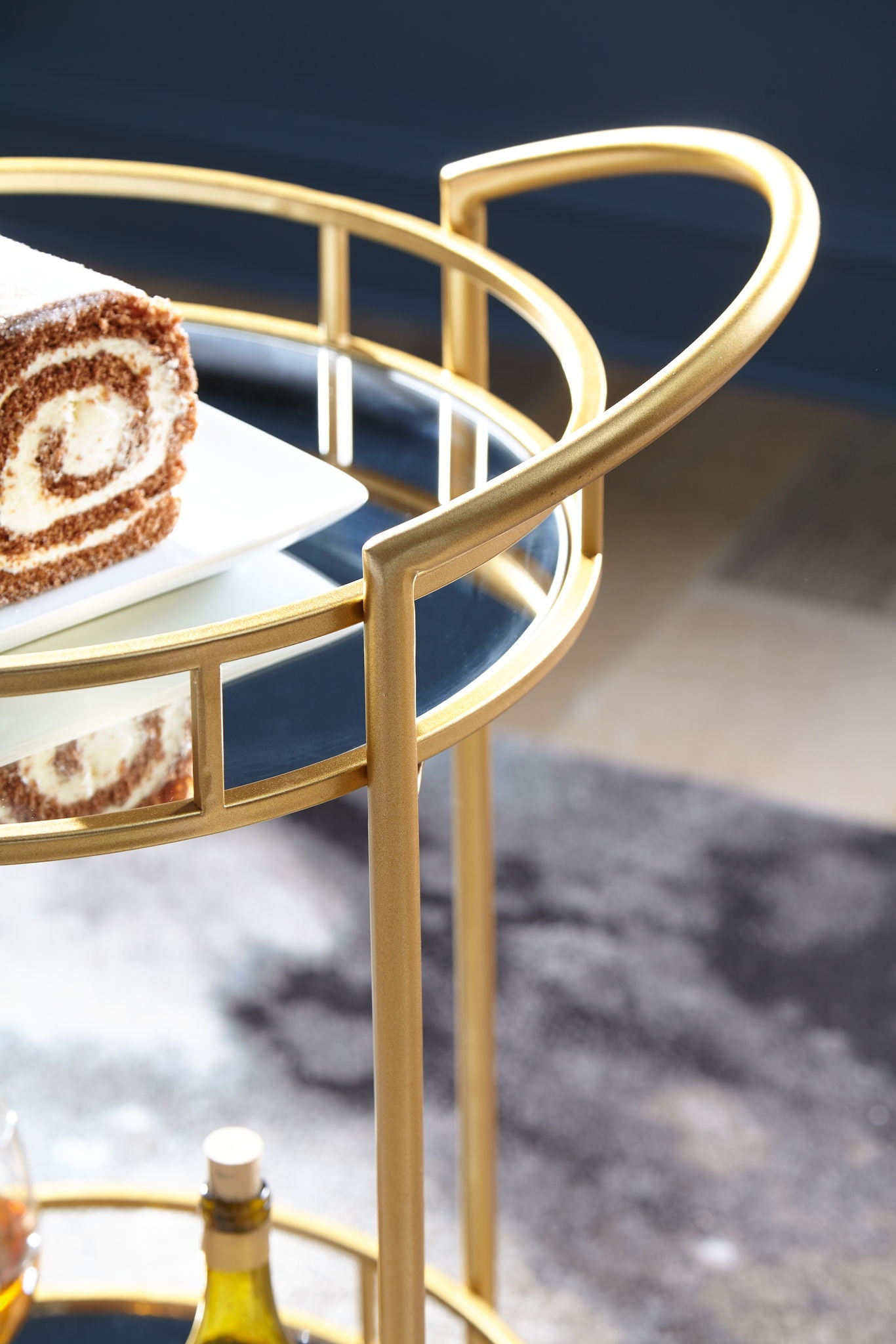 Wynora - Bar Cart - Gold