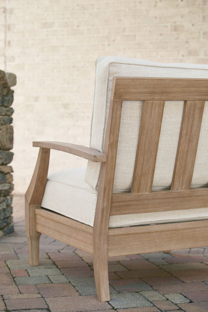 Carter Hall - Lounge Chair With Cushion - Beige