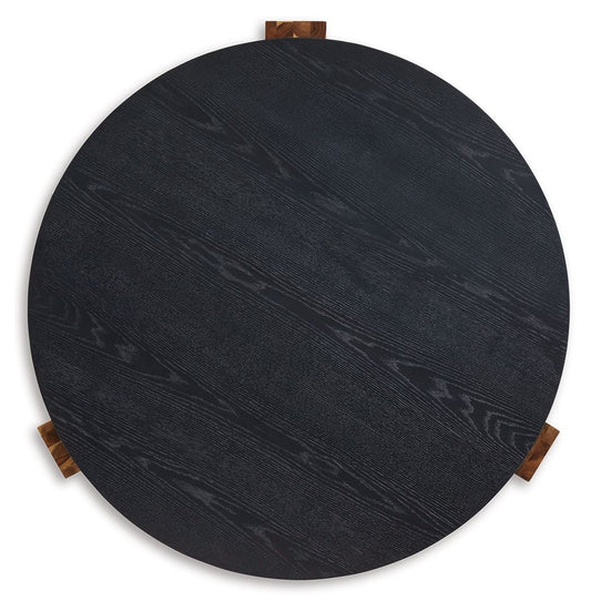 Breenmore - Occasional Table Set (Set of 2) - Black / Natural