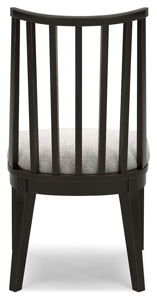 Galliden - Dining Upholstered Side Chair (Set of 2) - Black