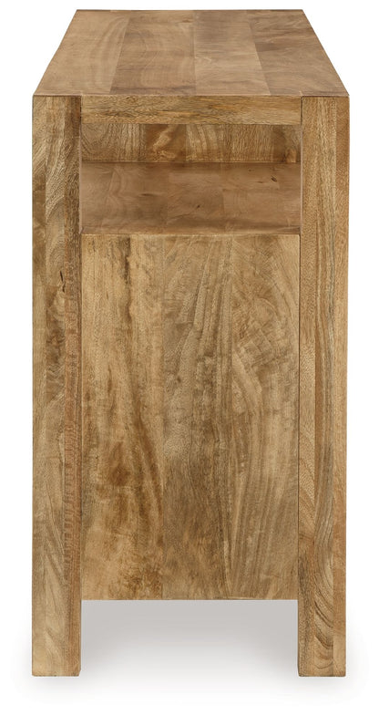 Hudwick - Accent Cabinet - Natural Brown