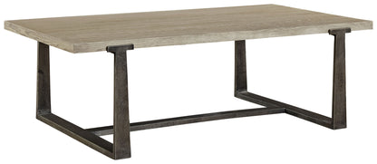 Dalenville - Rectangular Cocktail Table - Gray