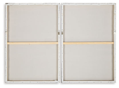 Brockdunn - Wall Art Set (Set of 2) - Tan / Brown