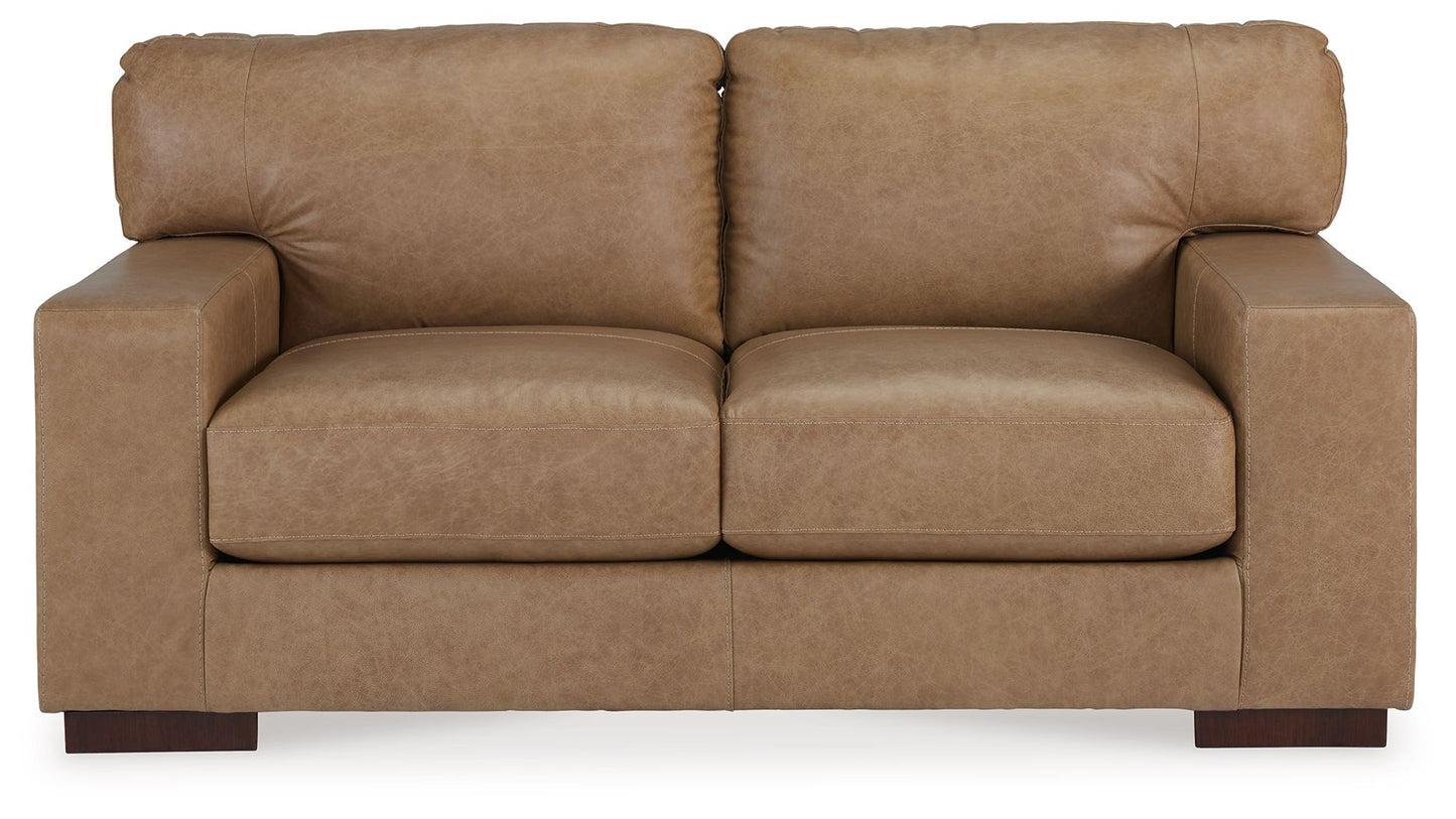 Lombardia - 4 Pc. - Sofa, Loveseat, Chair And A Half, Ottoman - Tumbleweed