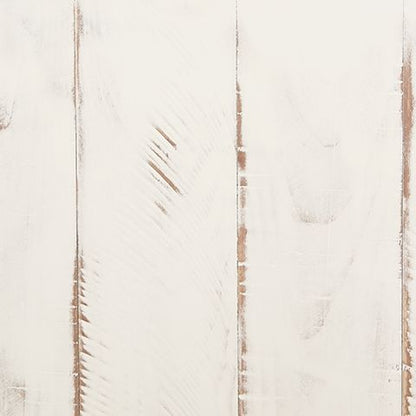 Wystfield - Chair Side End Table - White / Brown