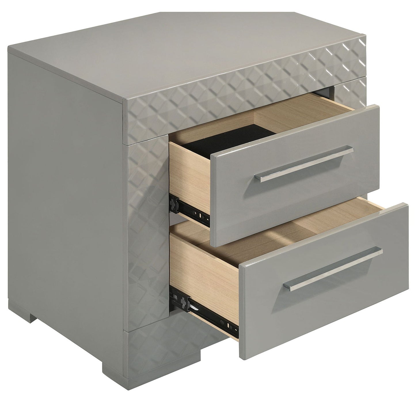 Pierce - 4 Piece Bedroom Set With LED Lighting