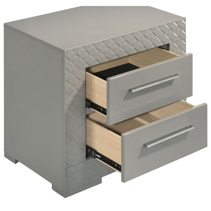 Pierce - 4 Piece Bedroom Set With LED Lighting