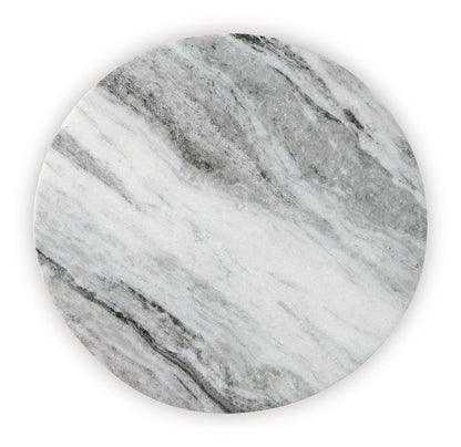 Keithwell - Round Accent Table - Gray