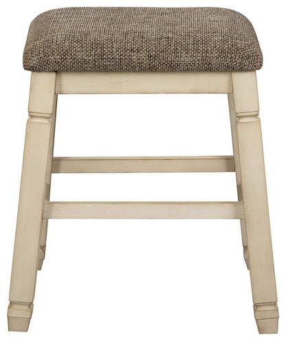 Bolanburg - Upholstered Stool (Set of 2) - Beige