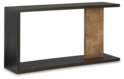 Camlett - Console Sofa Table - Brown