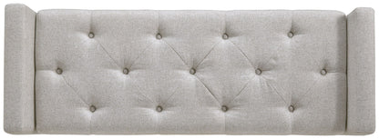 Briarson - Storage Bench - Beige / Brown