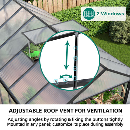 Gain Height Windproof house All Season Outdoor Garden Shelter