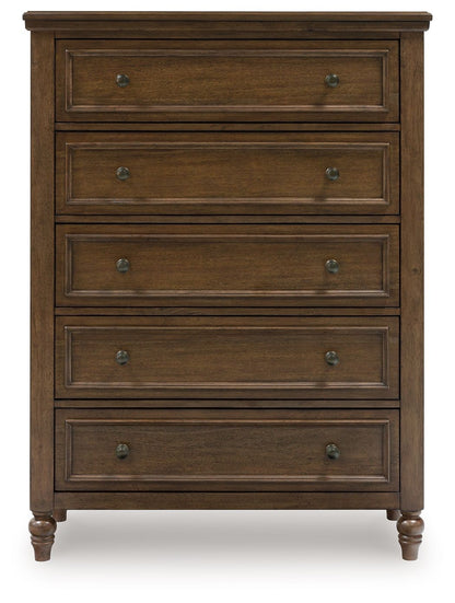 Sturlayne - Five Drawer Chest - Brown