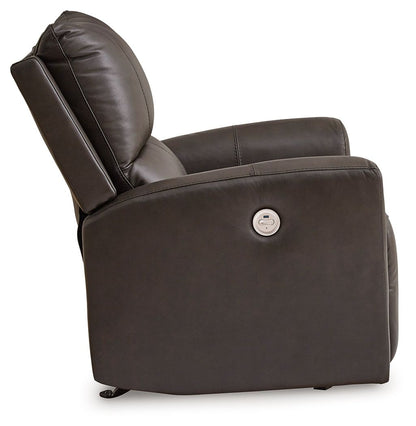 Boxmere - Power Rocker Recliner - Storm