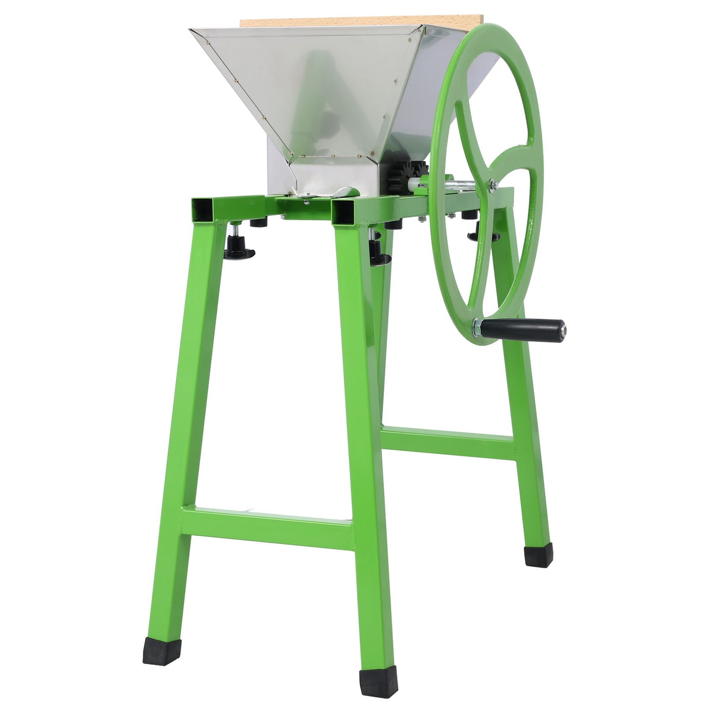 Hydraulic Fruit Wine Press With Apple Crusher, Water-Powered Cider Wine Press - Green