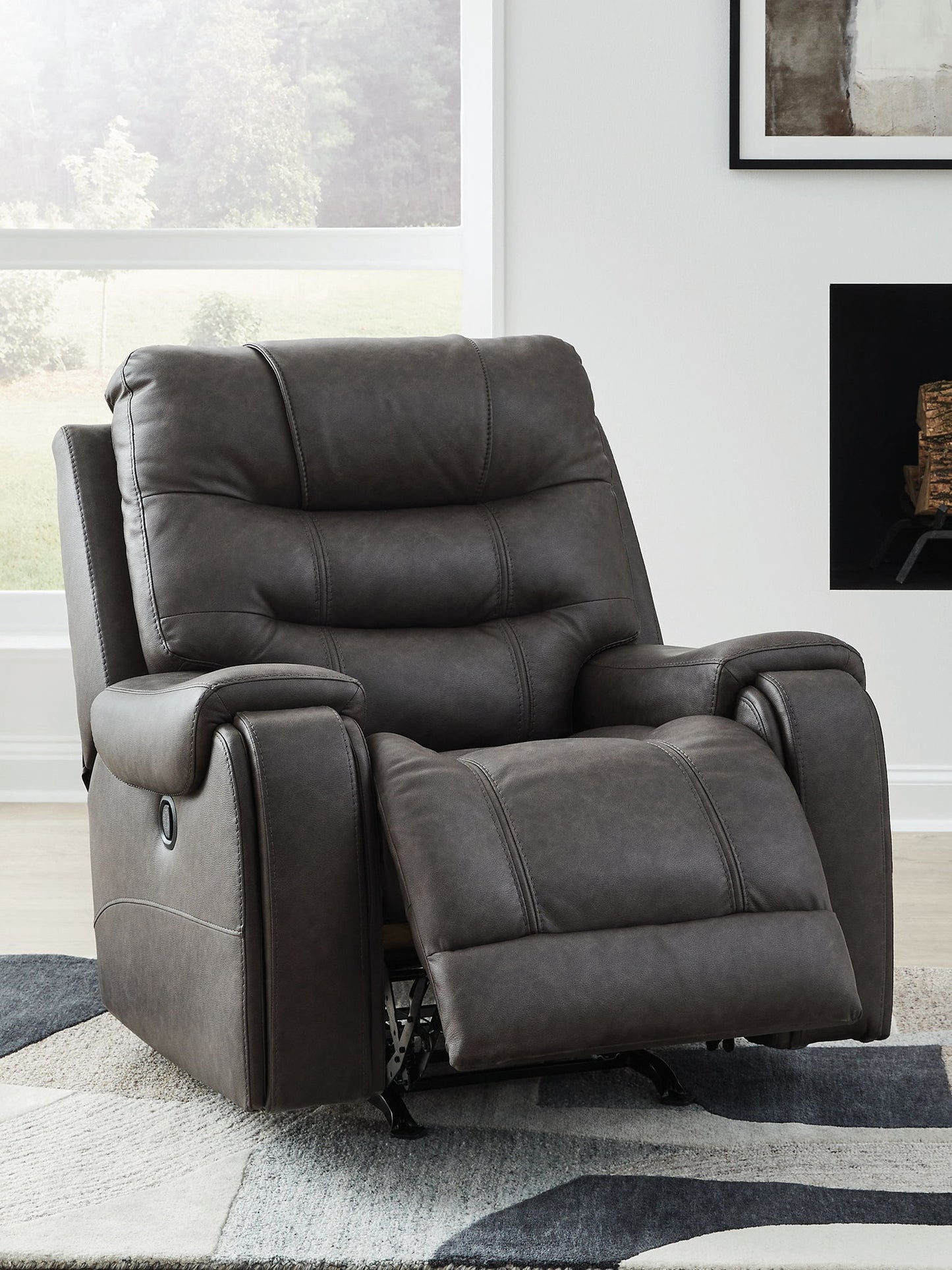 Femley - Rocker Recliner - Smoke