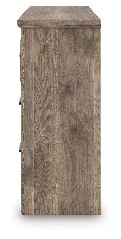 Rusticott - Panel Bedroom Set