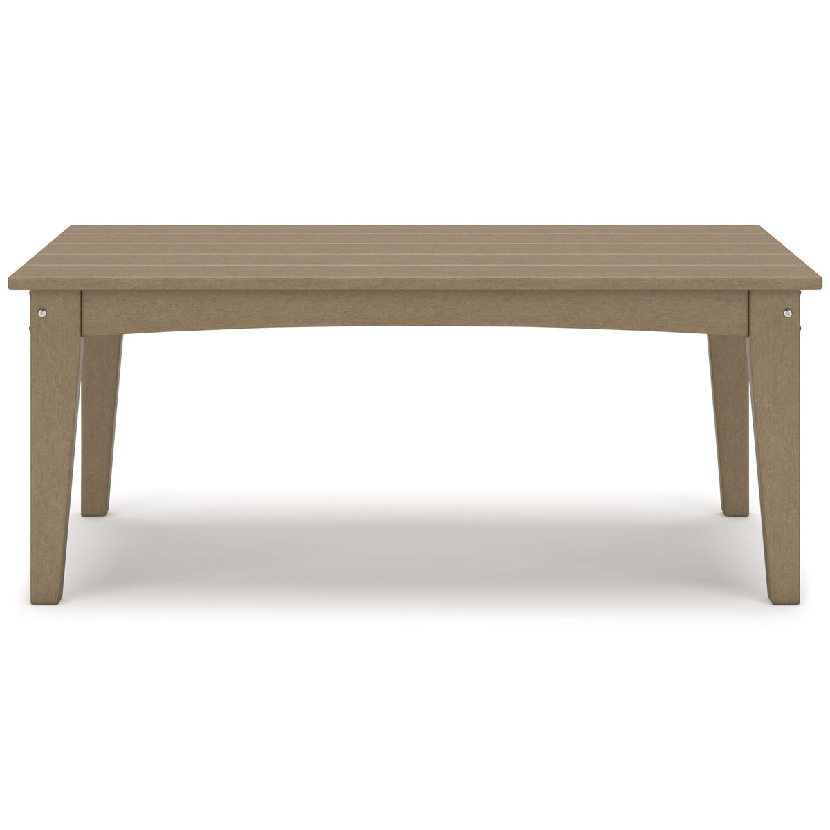 Hyland Wave - Rectangular Cocktail Table - Driftwood
