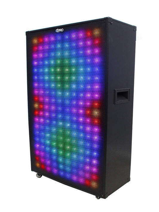 5000 Watt Dj Lifght Show Speaker - Black