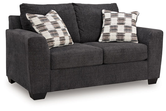Loreo - Loveseat - Ebony