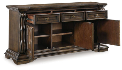 Maylee - Dining Room Buffet - Dark Brown