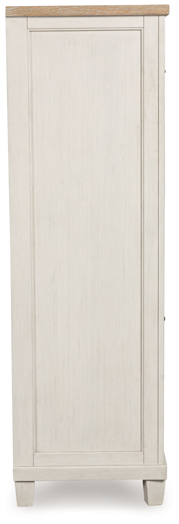 Shaybrock - Door Chest - Antique White / Brown