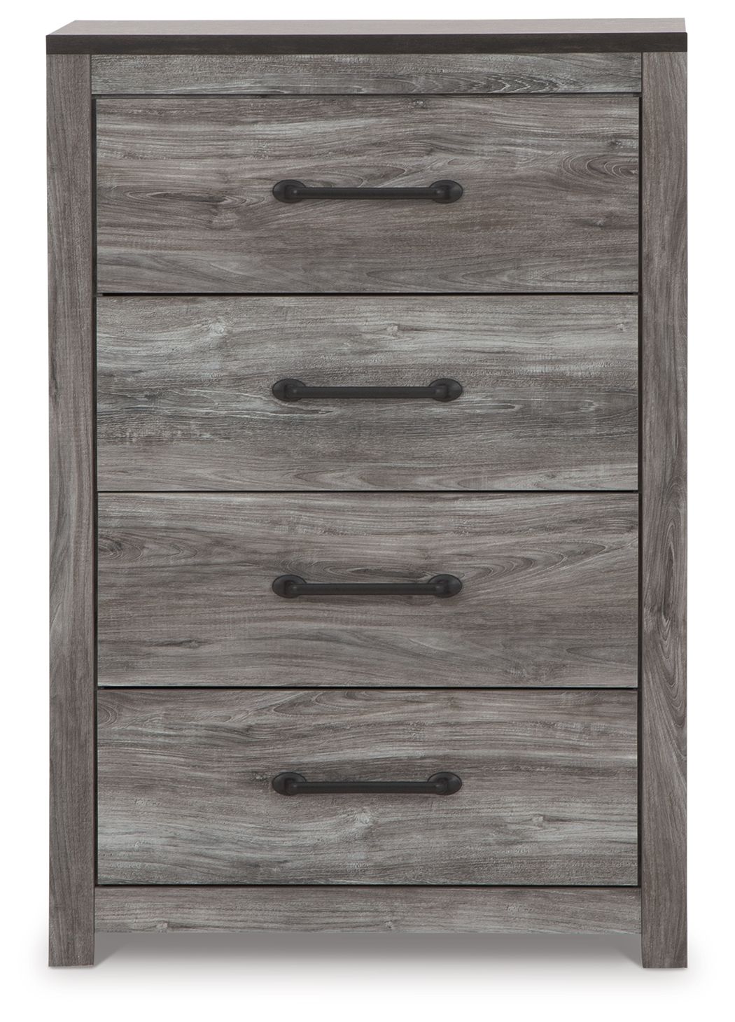Bronyan - Four Drawer Chest - Dark Gray