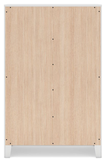 Binterglen - Five Drawer Chest - White