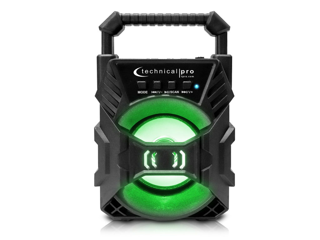 Waterproof Bluetooth Portable Speaker - Black
