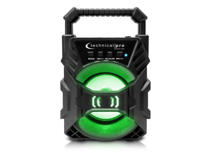 Waterproof Bluetooth Portable Speaker - Black