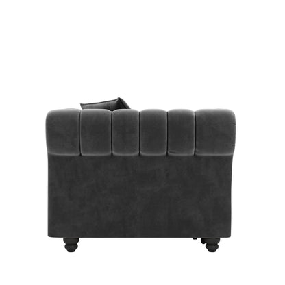 3 In 1 Convertible Sleeper Sofa Bed With Movable Ottoman