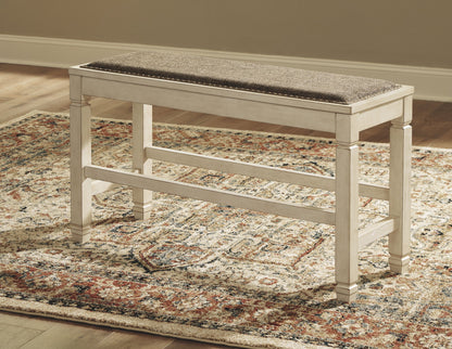 Bolanburg - DBL Counter UPH Bench  - Beige