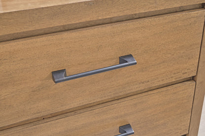 Sherbana - Five Drawer Chest - Light Brown