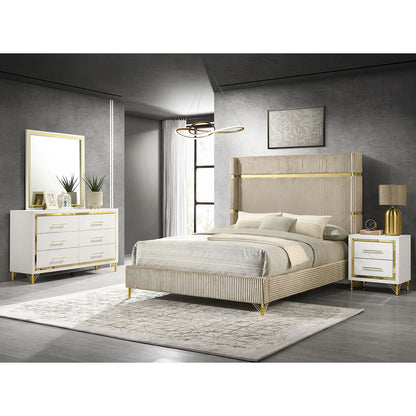 Malcolm - Bedroom Set With Wingback Design