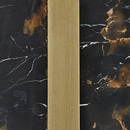 Neonish - Marble Table Lamp - Black / Gold Finish