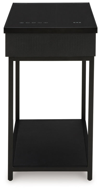 Gemmet - Accent Table - Black